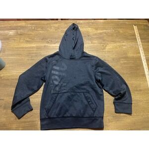 Place Sport Hoodie, Boy's Size Medium, Black, Pullover, Long Sleeve